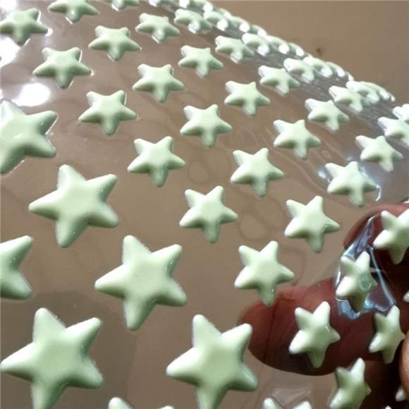 Glow in The Dark Stars Decals Decor for Ceiling 633 Pcs Realistic 3D Stickers - Picture 2 of 7